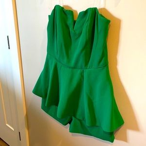 Impressions, emerald green, short, jumpsuit